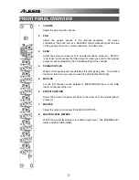 Preview for 4 page of Alesis MultiMix8Line Quick Start Manual