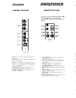 Preview for 3 page of Alesis MultiMix8USB Quick Start Owner'S Manual