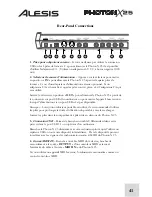 Preview for 43 page of Alesis PHOTON X 25 Quick Start Owner'S Manual