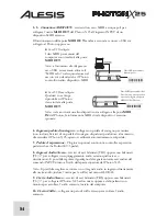 Preview for 86 page of Alesis PHOTON X 25 Quick Start Owner'S Manual