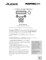 Preview for 91 page of Alesis PHOTON X 25 Quick Start Owner'S Manual