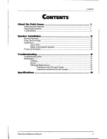 Preview for 5 page of Alesis Point Seven Reference Manual