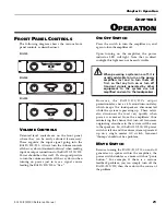 Предварительный просмотр 23 страницы Alesis POWER AMPLIFIER RA150 Reference Manual