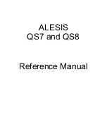 Alesis QS7 Reference Manual preview