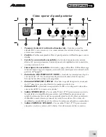 Предварительный просмотр 21 страницы Alesis RoadFire 15 Quick Start Owner'S Manual