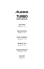 Preview for 1 page of Alesis Turbo Drum Module User Manual