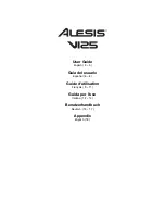 Alesis VI25 User Manual preview