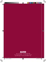 Alessi MG32 Manual preview