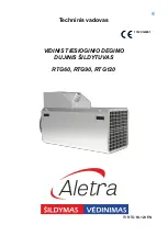 Aletra RTG120 Manual предпросмотр