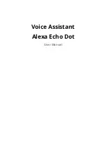 ALEXA Echo Dot User Manual preview