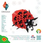 Предварительный просмотр 1 страницы Alexander Origami 3D Ladybug 2568 Manual