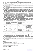 Preview for 5 page of Alfa IN 5.0243 Operating Manual