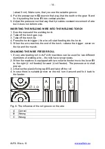 Предварительный просмотр 14 страницы Alfa IN ALF 181 BASIC aXe Instruction Manual