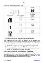 Preview for 9 page of Alfa IN AXE 250 IN MIG MAN Instruction Manual