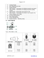 Предварительный просмотр 9 страницы Alfa IN PEGAS 250 MIG MAN Instruction Manual