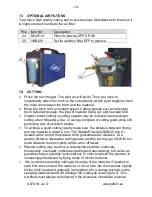 Preview for 14 page of Alfa IN PEGAS 40 PLASMA PFC Operating Manual