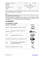 Предварительный просмотр 7 страницы Alfa IN PEGAS 400 E CEL Operating Manual