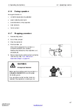 Предварительный просмотр 37 страницы Alfa Laval 881145-09-01/7 Manual