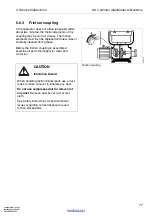 Предварительный просмотр 77 страницы Alfa Laval 881145-09-01/7 Manual