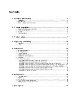 Preview for 2 page of Alfa Laval CC 251 Instruction Manual