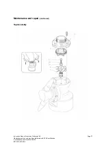 Предварительный просмотр 29 страницы Alfa Laval Gunclean Toftejorg T-82 Instruction Manual