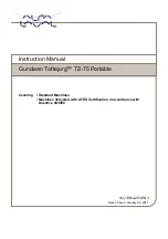 Preview for 1 page of Alfa Laval Gunclean Toftejorg TZ-75 Instruction Manual