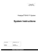 Preview for 1 page of Alfa Laval Heatpac EHS-71 System Instructions