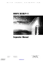 Alfa Laval MMPX 303SGP-11 Manual preview