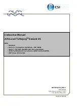 Preview for 1 page of Alfa Laval Toftejorg SaniJet 25 Instruction Manual