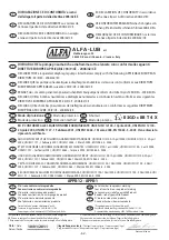 Предварительный просмотр 62 страницы ALFA-LUB AAB-1 Manual