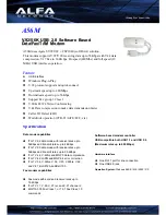 Alfa Network A56M Specifications preview