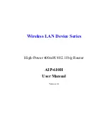 Alfa Network AIP-610H User Manual предпросмотр