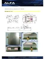 Предварительный просмотр 2 страницы Alfa Network APAG03-2 Specifications