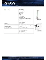 Preview for 3 page of Alfa Network AWAP02O-86H Specifications