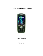 Предварительный просмотр 1 страницы Alfa Network AWIPH90 User Manual