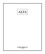 Alfa Network CUPOLINO 60 User Manual предпросмотр