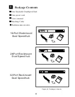 Предварительный просмотр 8 страницы Alfa Network Dual Speed Hub ADH16SB Quick Installation Manual