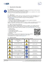 Предварительный просмотр 5 страницы Alfa Network Optigo F27MC Instruction Manual