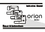 Alfa Network orion Series Instruction Manual preview