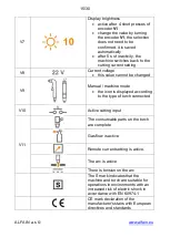 Предварительный просмотр 15 страницы Alfa Network SVAROG 105 PLASMA Operating Manual