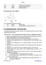 Предварительный просмотр 22 страницы Alfa Network SVAROG 105 PLASMA Operating Manual