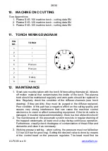 Предварительный просмотр 26 страницы Alfa Network SVAROG 105 PLASMA Operating Manual