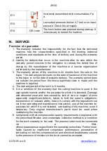 Предварительный просмотр 28 страницы Alfa Network SVAROG 105 PLASMA Operating Manual