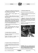 Предварительный просмотр 79 страницы Alfa Romeo Alfetta Workshop Manual