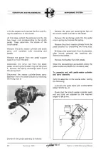 Предварительный просмотр 96 страницы Alfa Romeo Alfetta Workshop Manual