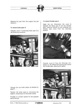 Предварительный просмотр 101 страницы Alfa Romeo Alfetta Workshop Manual