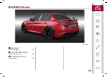 Предварительный просмотр 15 страницы Alfa Romeo Giulia-GTA Owner'S Handbook Manual