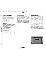 Предварительный просмотр 37 страницы Alfa Romeo RADIONAV Owner'S Manual