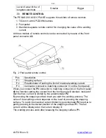 Preview for 12 page of Alfain PEGAS 200 Operating Manual