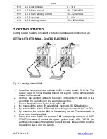 Preview for 14 page of Alfain PEGAS 320 AC/DC PULSE Operating Manual